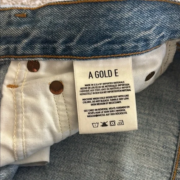 Agolde Riley Denim Size 27 - Picture 5 of 11